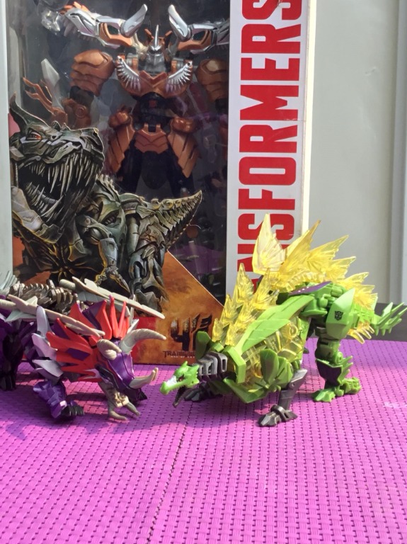 Transformers Dinobots SET Age of Extinction ( AOE ), Hobbies & Toys