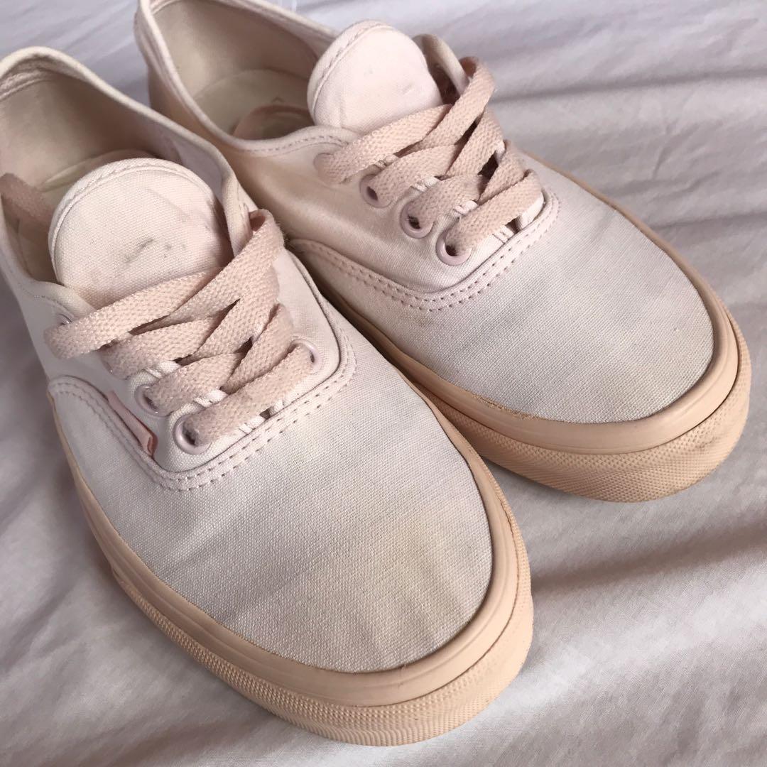 VANS Authentic Mono Canvas Peach Blush