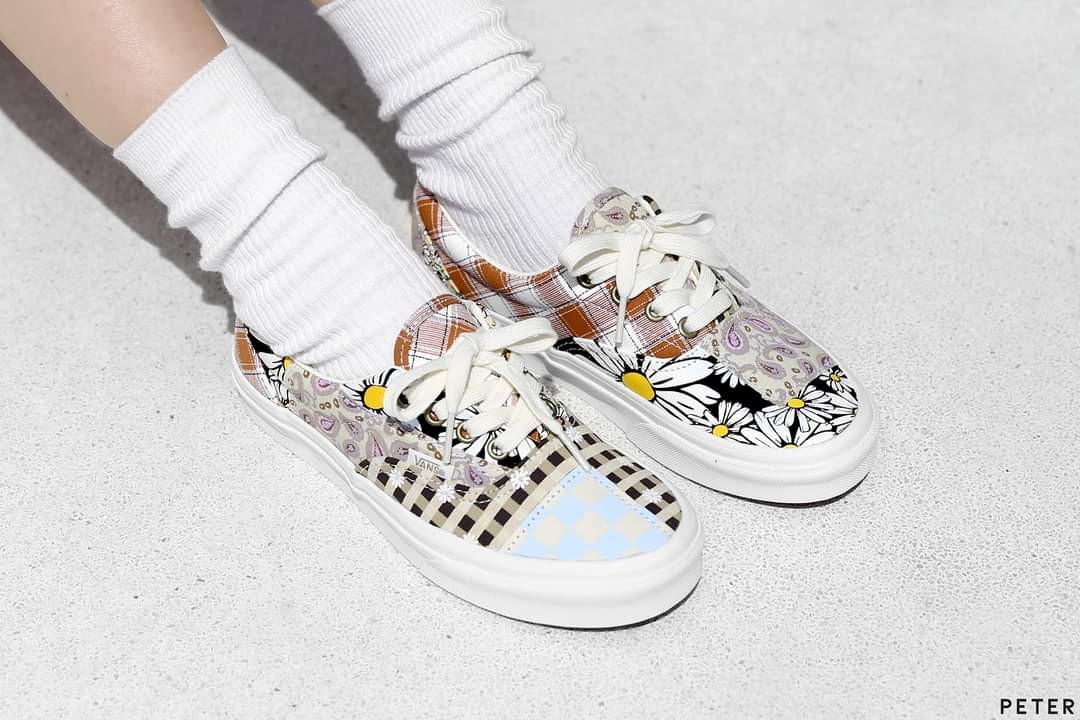 Patchwork era vans hot sale