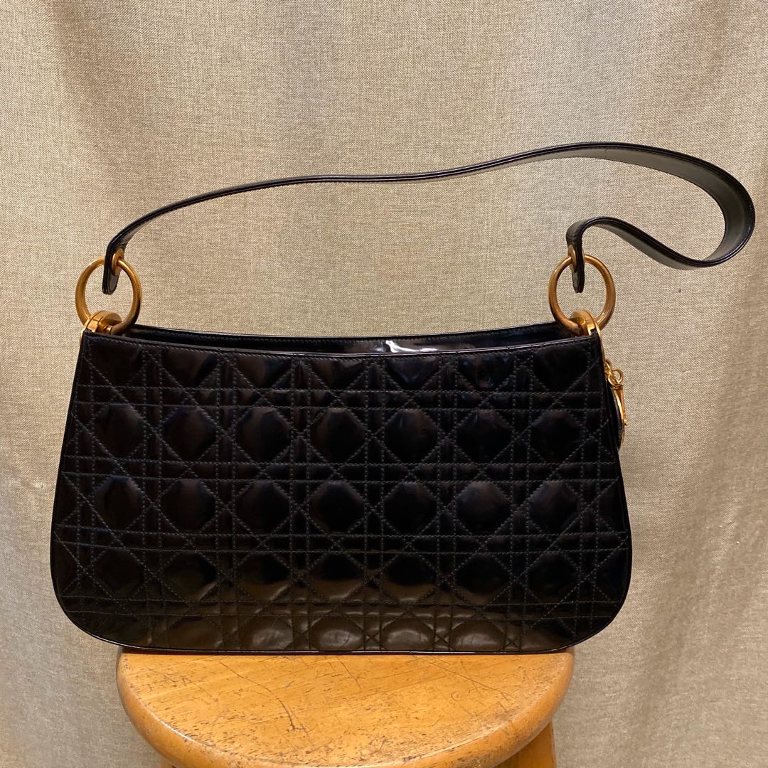 Dior cannage shoulder bag best sale