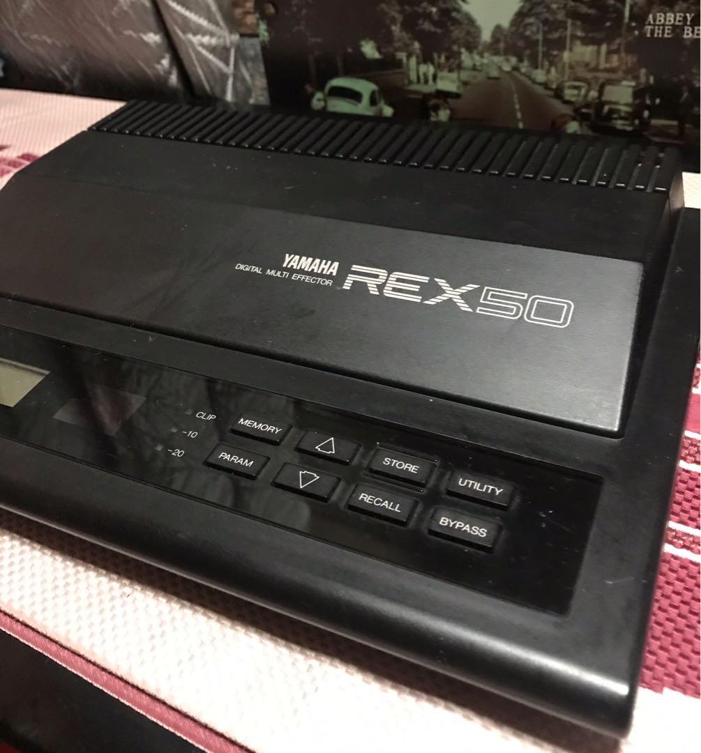 vintage YAMAHA REX50 Multi Digital Guitar Effects (Category: Musical Instruments) located in Manila. Submitted by racz03 (Listing ID 1097217772, Image 3). Description: vintage YAMAHA REX50 Multi Digital Guitar Effects Made in Japan 100V.