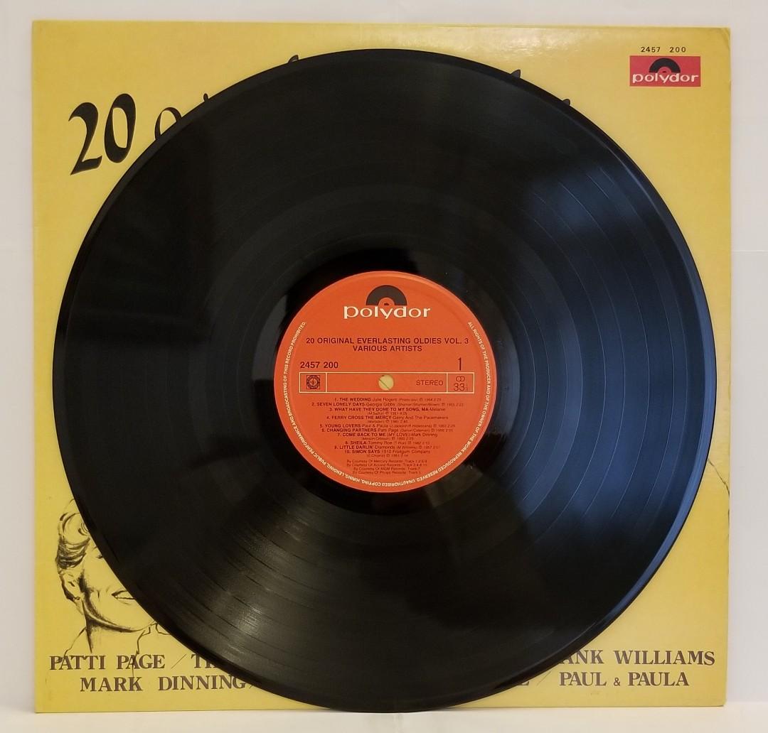 20 original Everlasting Oldies　レコード　LP 20 original Everlasting Oldies レコード LP Everlasting 24 Golden