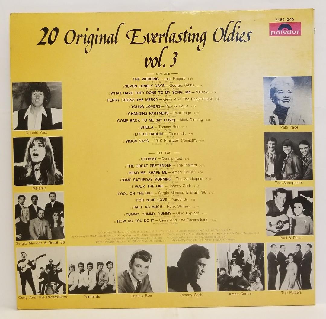 20 original Everlasting Oldies レコード LP Everlasting 24 Golden