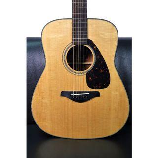 Yamaha FG700S Solid Spruce Top Natural Steel String Acoustic Dreadnaught Guitar for Beginner / Casual Players