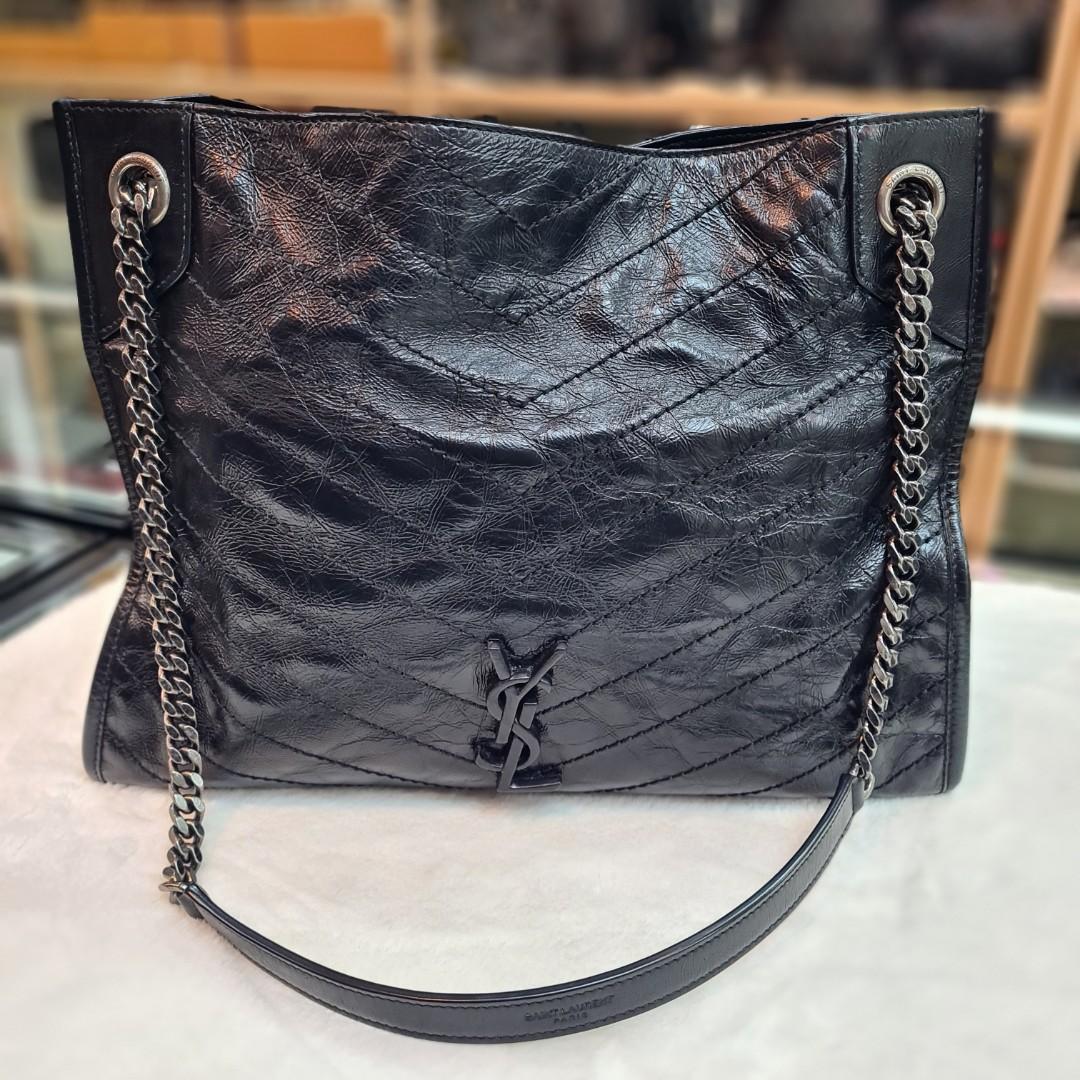 YSL Niki metallic, Luxury, Bags & Wallets on Carousell