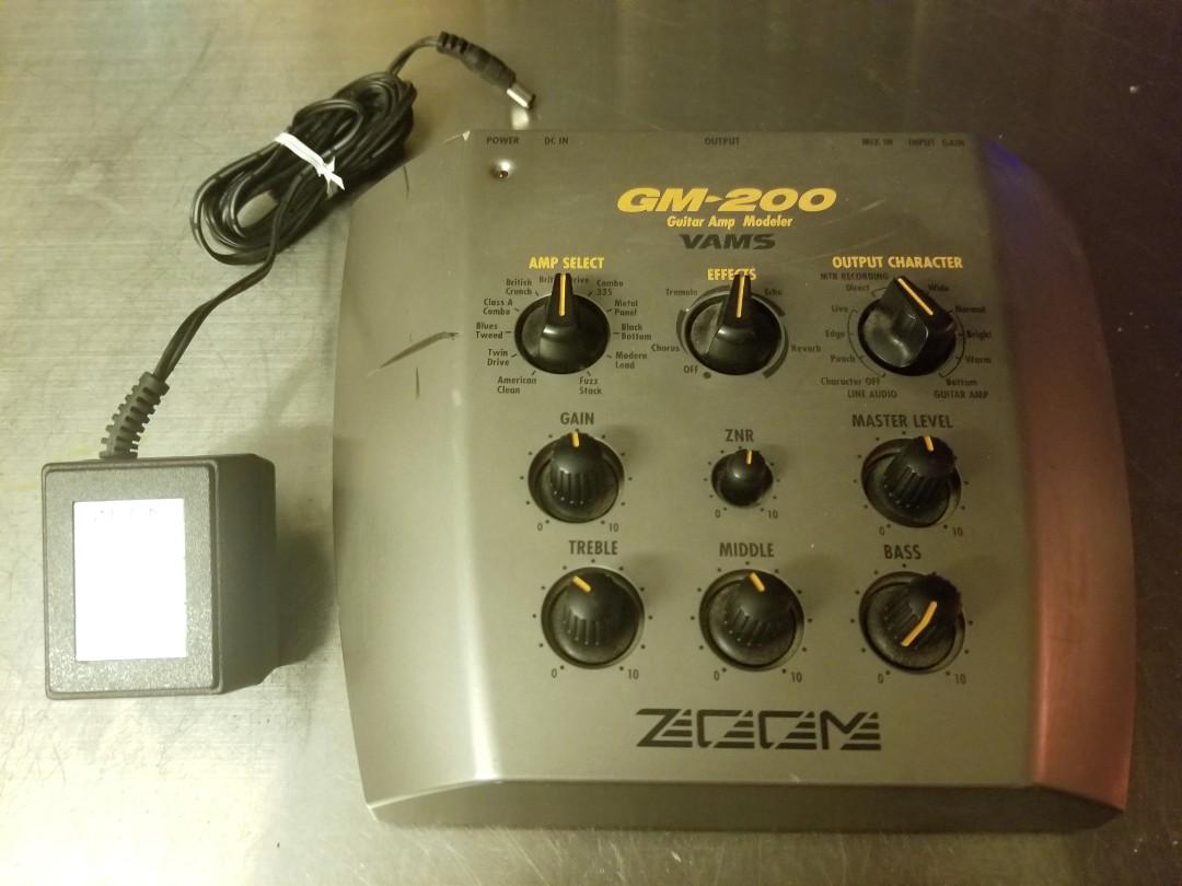 Zoom GM-200 Guitar Amp Modeler, 興趣及遊戲, 音樂、樂器& 配件, 樂器