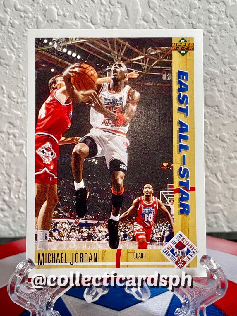 1990-1991 Upper Deck Michael Jordan East All-Star Card #69 not rc, Hobbies  & Toys, Memorabilia & Collectibles, Vintage Collectibles on Carousell