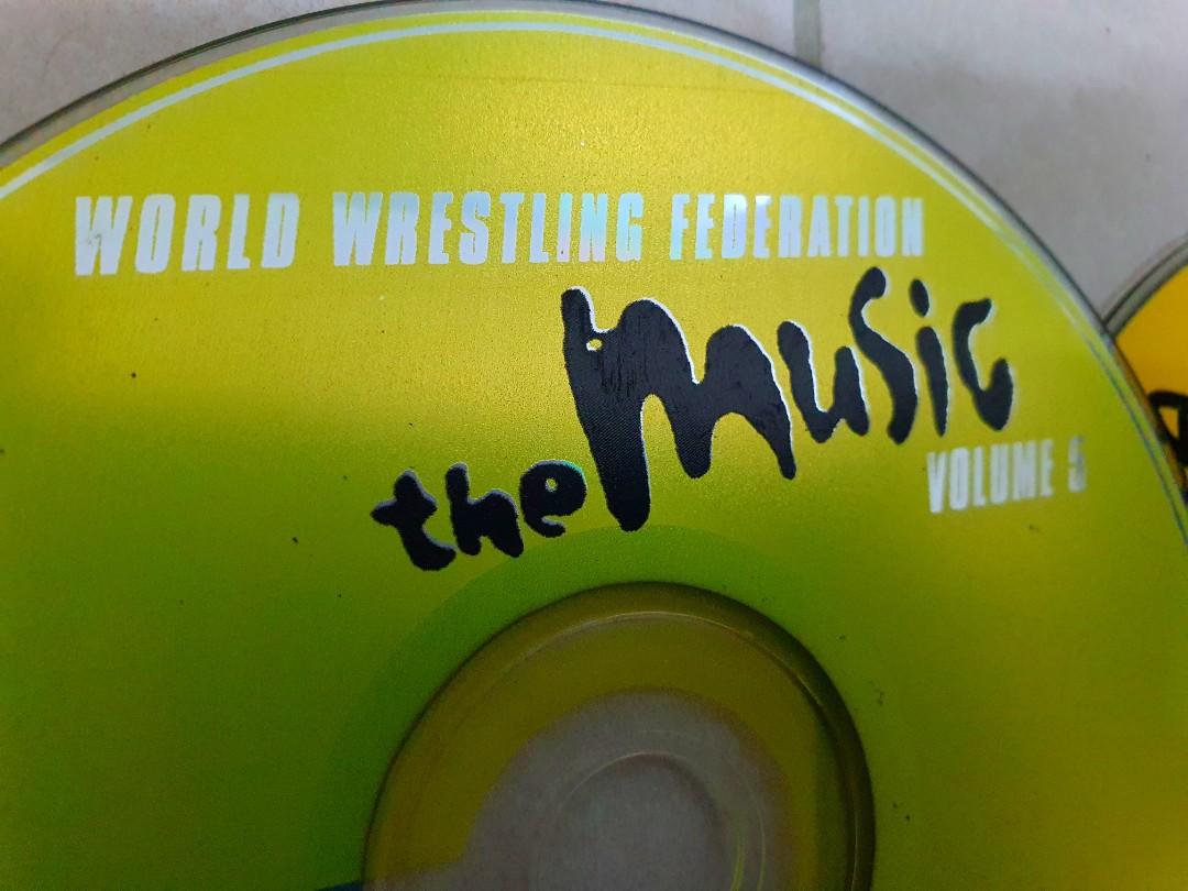 2 WWF (WWE) Soundtrack 2 CD, Hobbies & Toys, Music & Media, CDs & DVDs