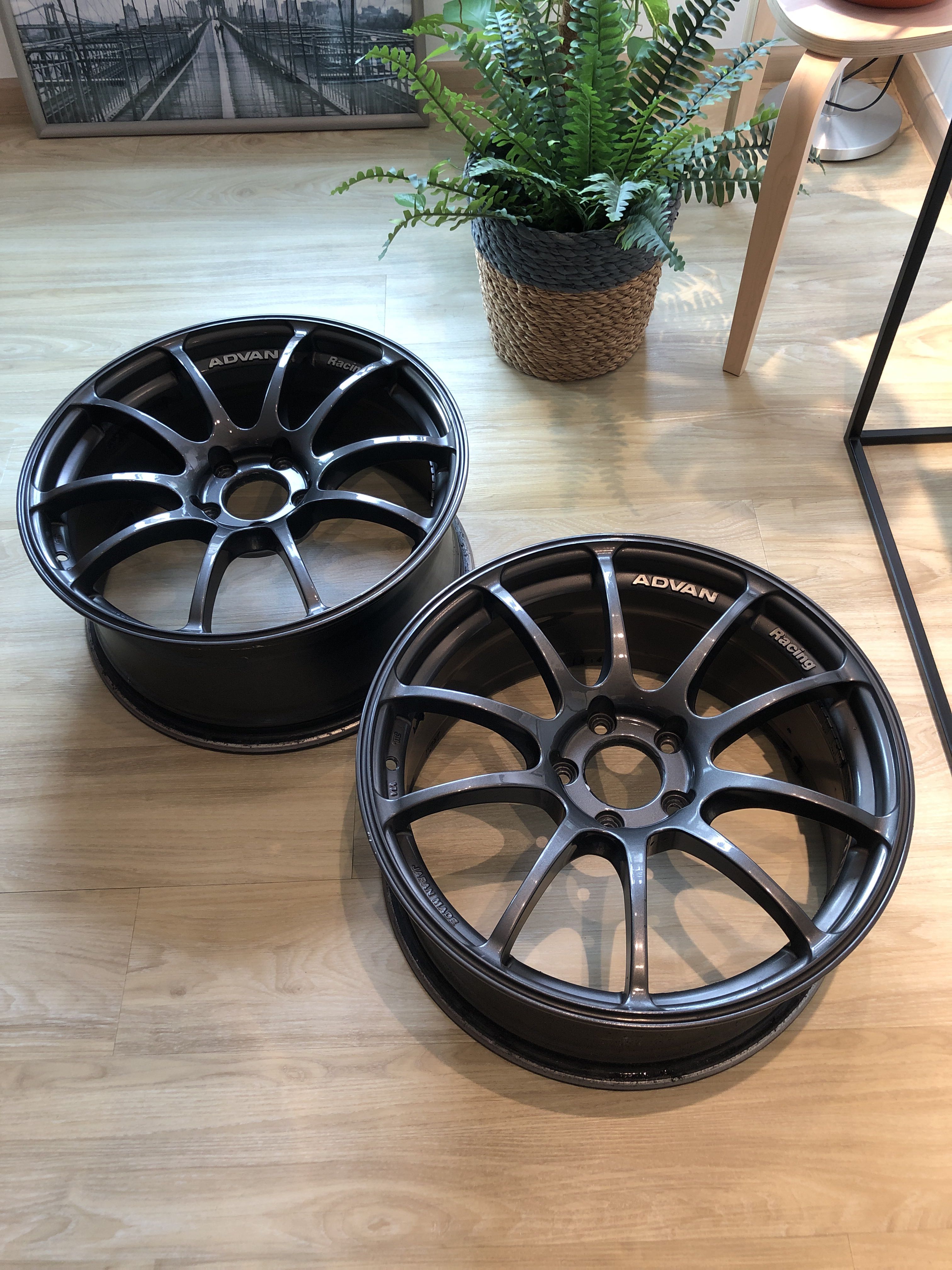 Advan RZ 18 inch, Car Accessories, Tyres & Rims on Carousell