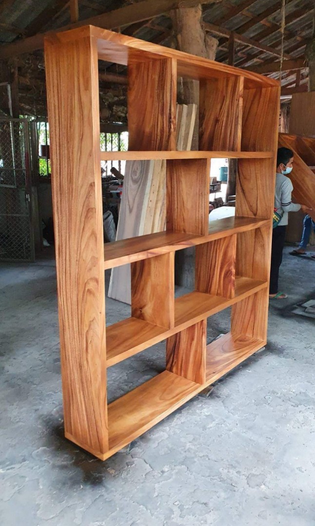Acacia shelf, Furniture & Home Living, Furniture, Shelves,