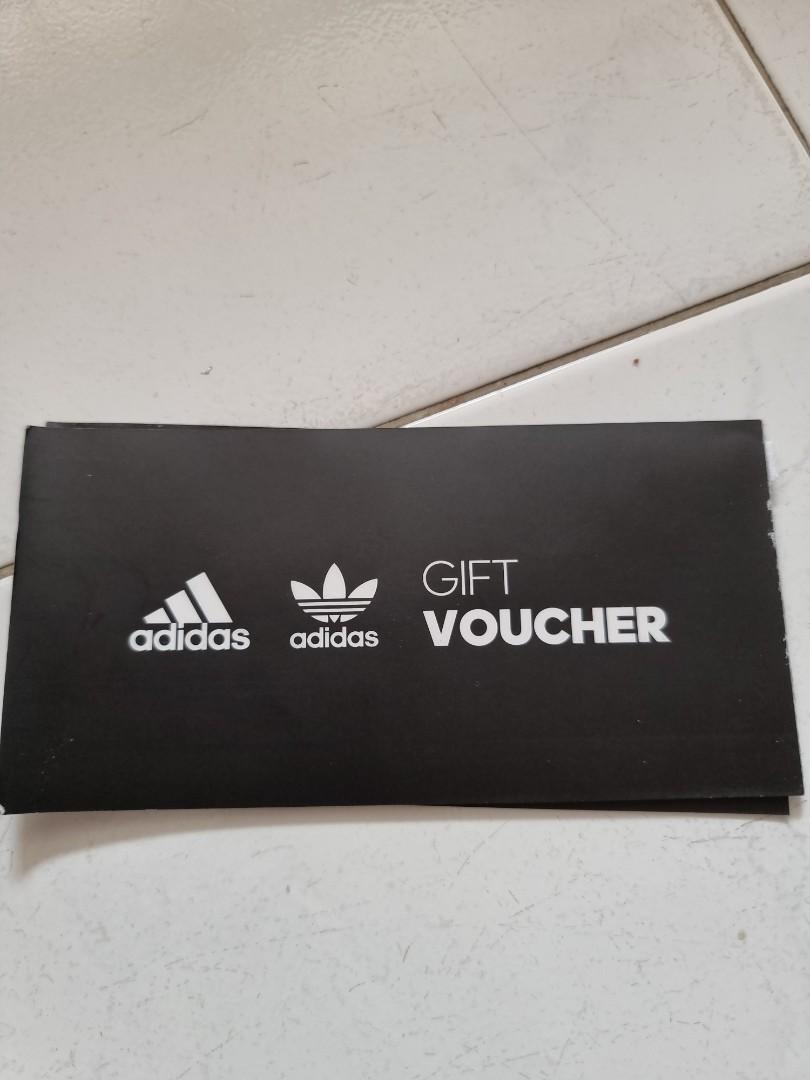 Adidas Gift Voucher Tickets Vouchers Vouchers on Carousell