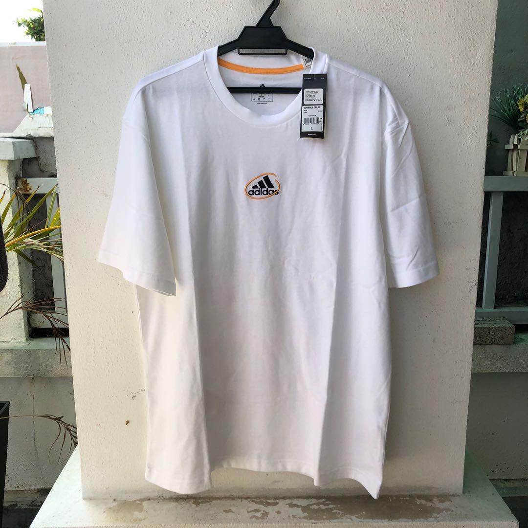 adidas scribble, Men's Fashion, Tops 