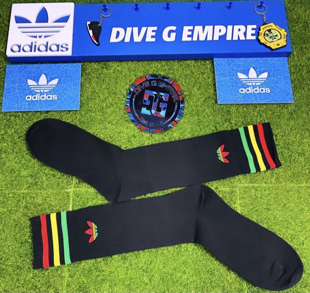 ADIDAS SOCK 3PACK TREFOIL RASTA