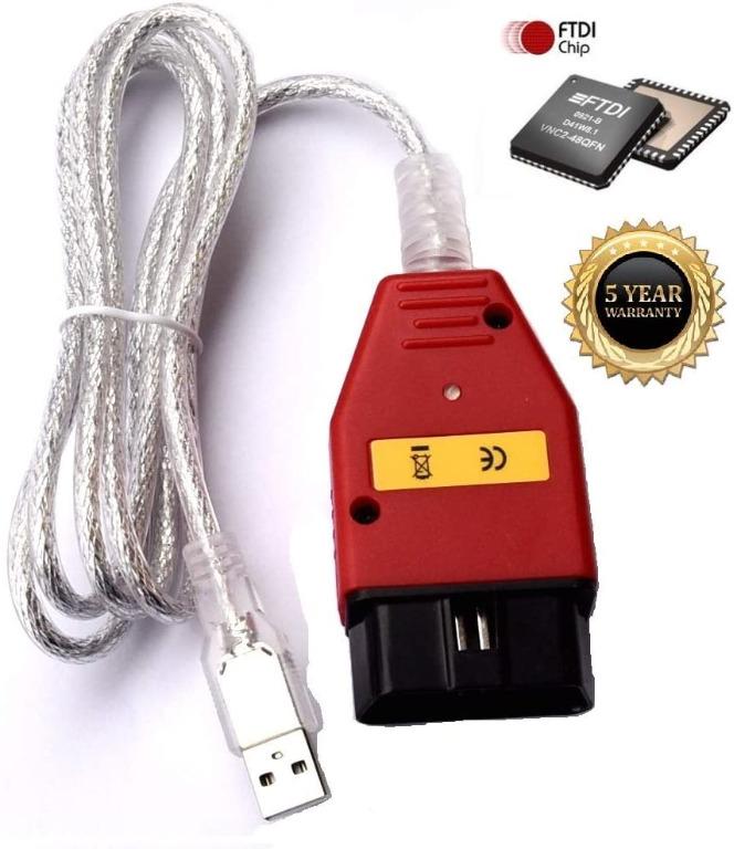 AntiBreak DCAN K + INPA Ediabas OBD2 Interface USB Diagnostic Cable Car  Diagnostic for R56 E87 E93 E70, Car Accessories, Accessories on Carousell