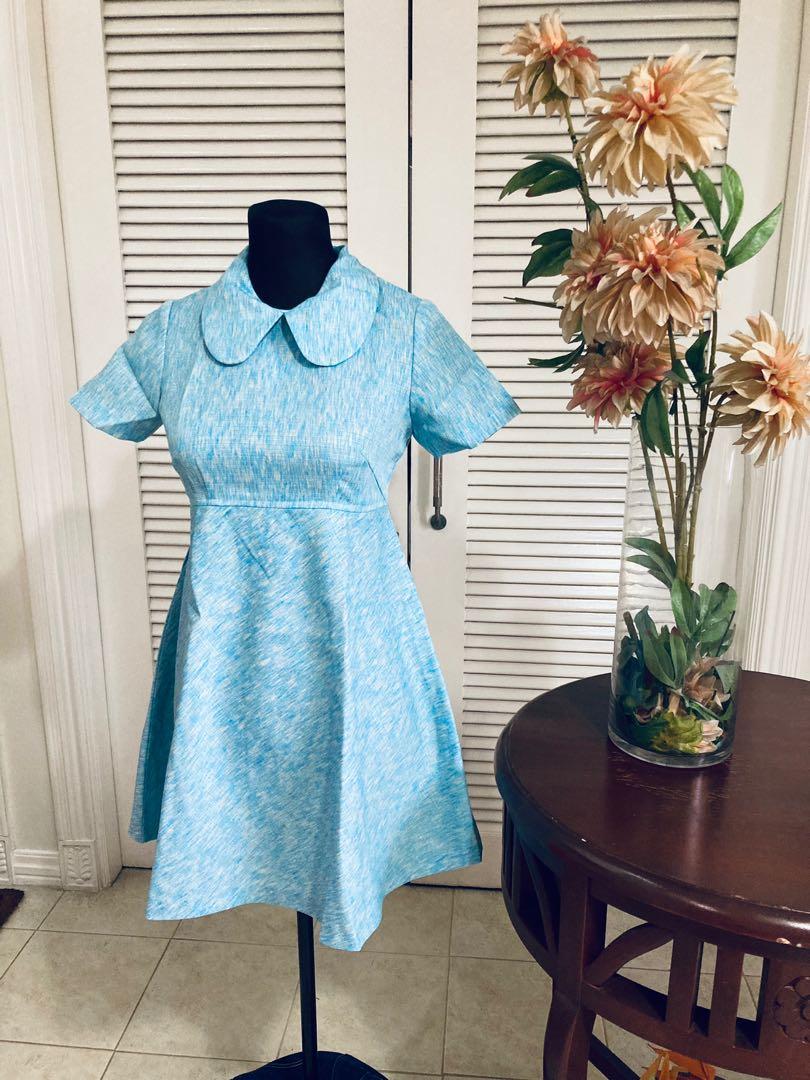 Baby blue vintage sales dress