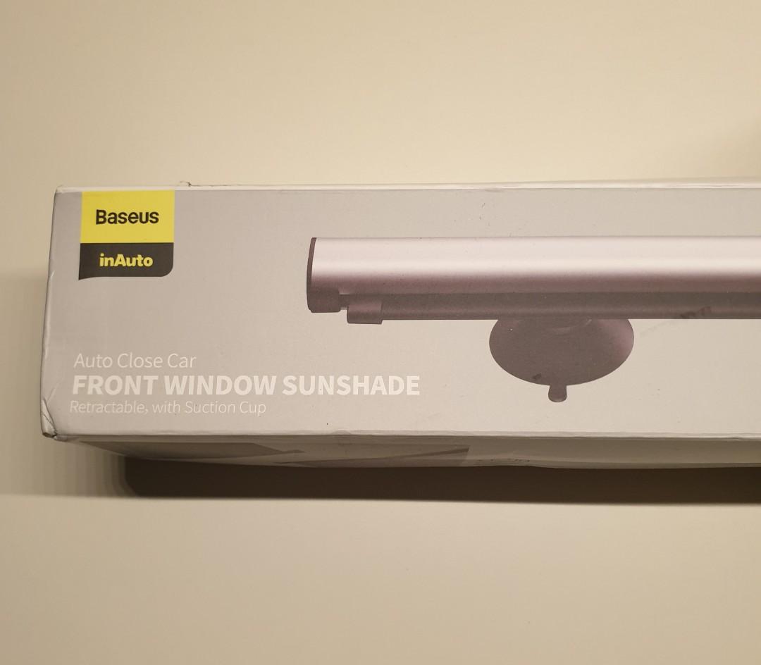 Baseus auto close car sales front window sunshade