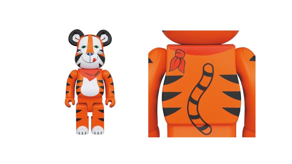 BearBrick Tony The Tiger Vintage Ver 1000%, Hobbies & Toys