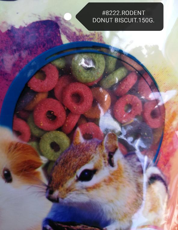 Bengy Rodent Donut Biscuit Hamster Chipmunk Gerbil Sugar Glider