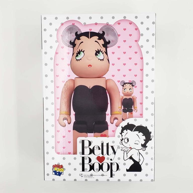 新品未開封 Betty Boop BLACK Ver. 100％ ＆ 400％-