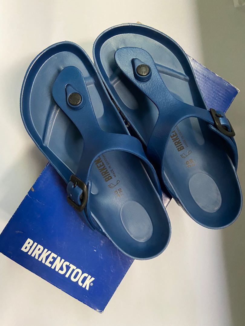 birkenstock gizeh eva navy blue