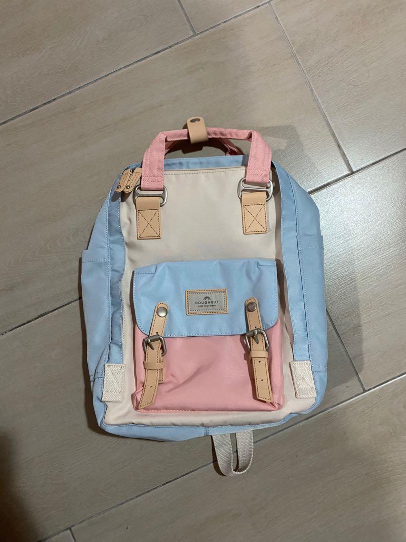 BN Doughnut pastel pink blue backpack Women s Fashion Bags