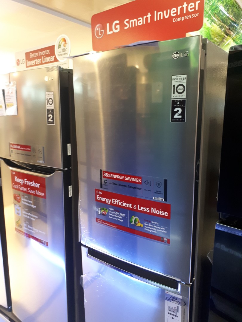 emulsion acceptabel nødvendig B.new LG Bottom Freezer Refrigerator GR-B369NLRM B369NQRM B519NLCZ, TV &  Home Appliances, Kitchen Appliances, Refrigerators and Freezers on Carousell