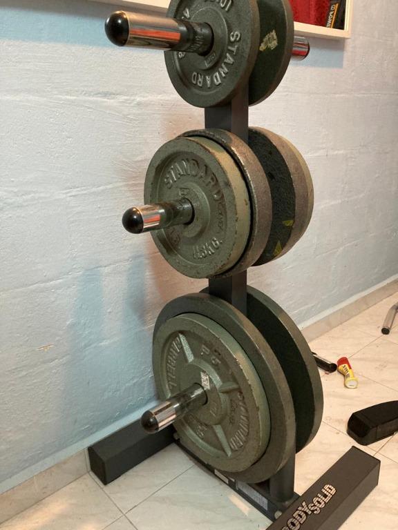 Body solid wt46 on sale olympic weight tree