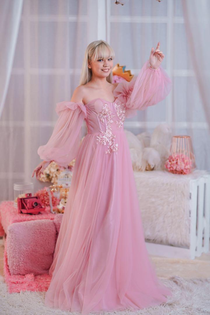 boho gown for debut