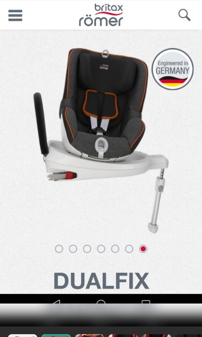 Britax Dualfix, 360 rotation, Babies & Kids, Going Out, Car Seats on