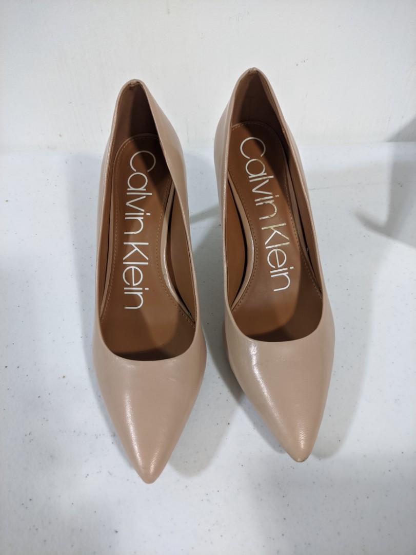 Calvin Klein Gayle Kid Skin 3 inch High Heels