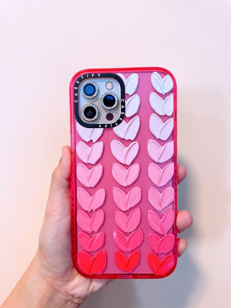 Neon Pink Heart Phone Case - Fits iPhone® 12 Pro Max