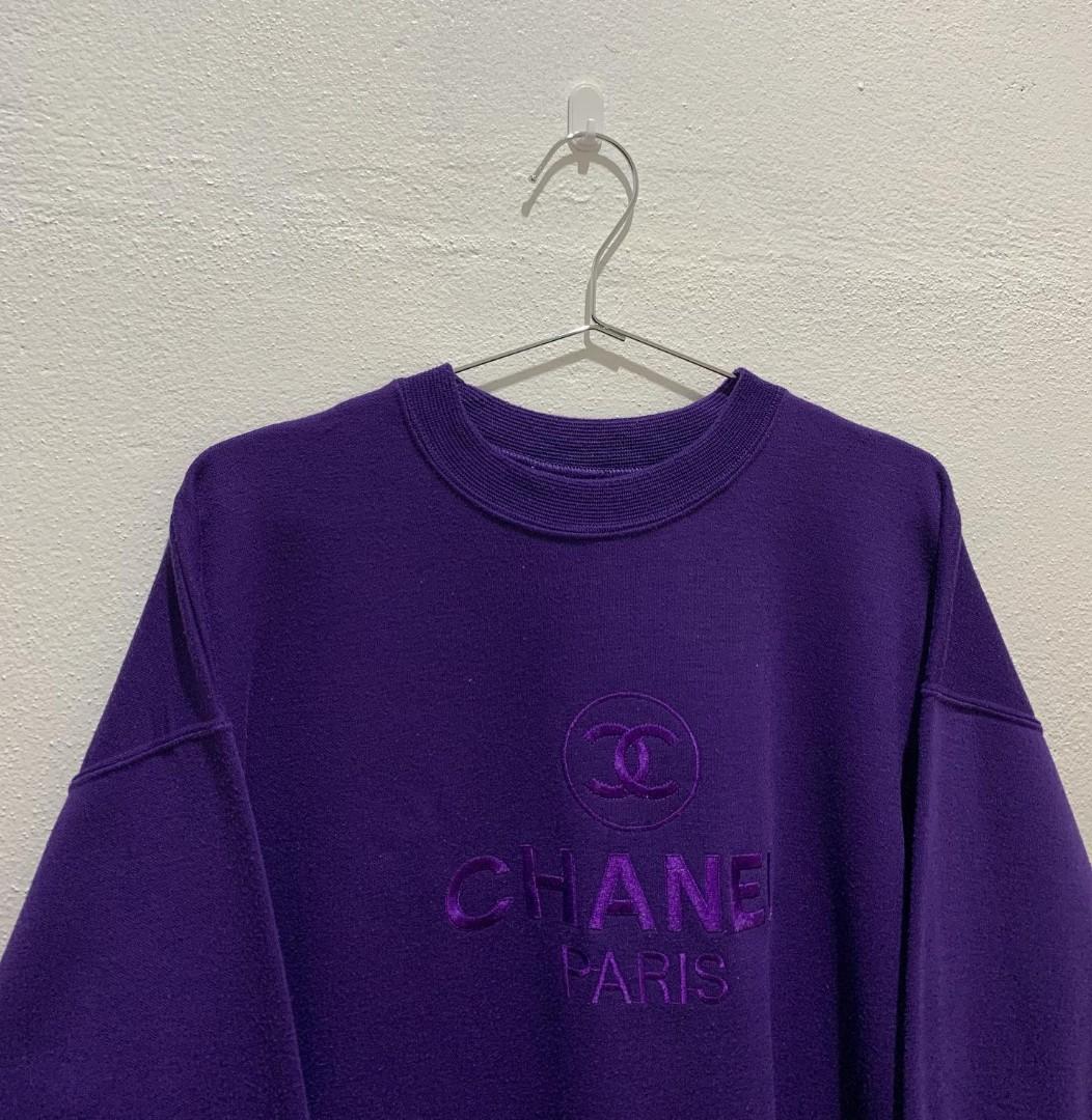 Chanel Sweatshirt Women s Fashion Tops Longsleeves on Carousell