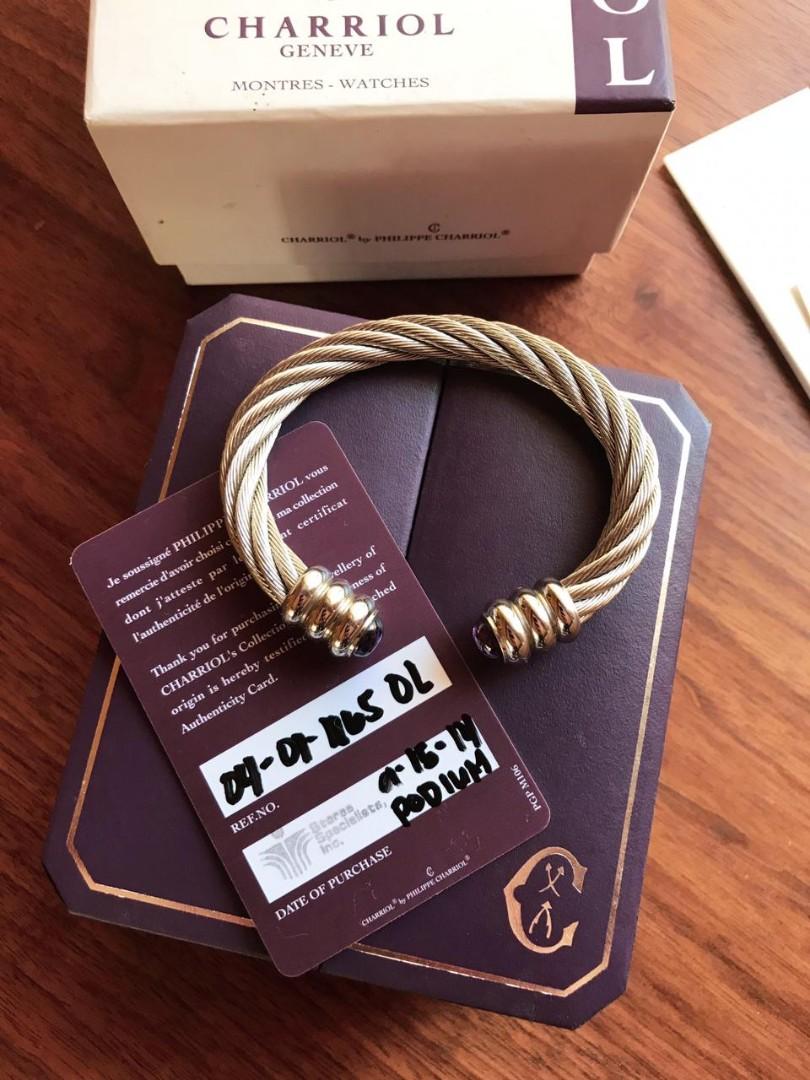 Charriol store bangle pawnable