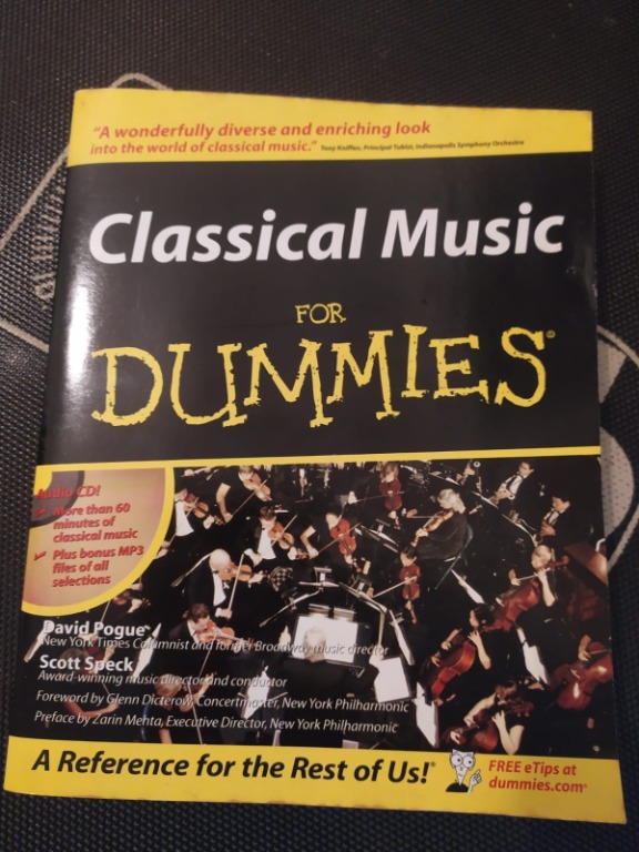 Classical Music for Dummies, Hobbies & Toys, Books & Magazines