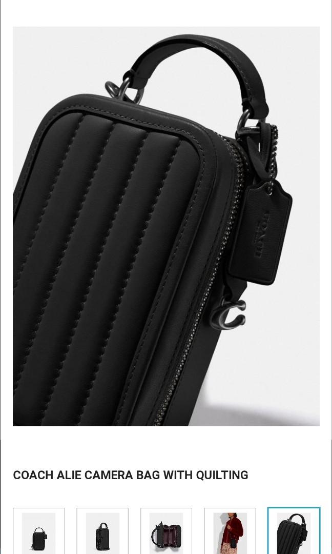 Coach Alie Camera Bag with Quilting, Luxury, Bags & Wallets on Carousell