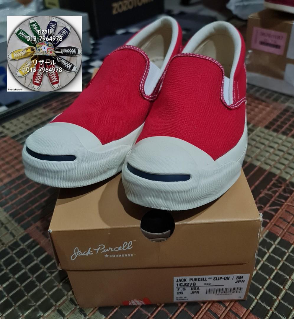 converse beams slip on