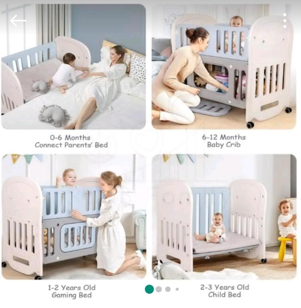 Baby cot with rocker online