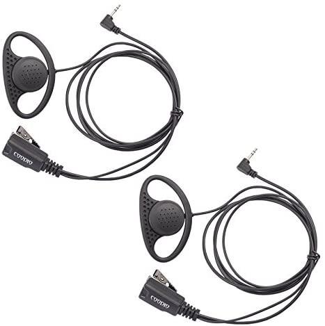 Delivery Available Lot 2 X Coodio D Ring Earpiece Police Security Headset Inline Ptt Mic Microphone For 1 Pin Motorola Talkabout 2 Way Radio Walkie Talkie Audio Other Audio Equipment On Carousell