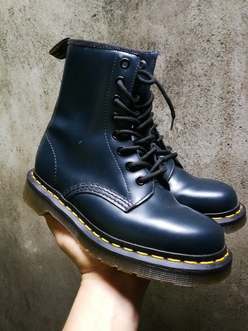 Dark blue dr martens outlet