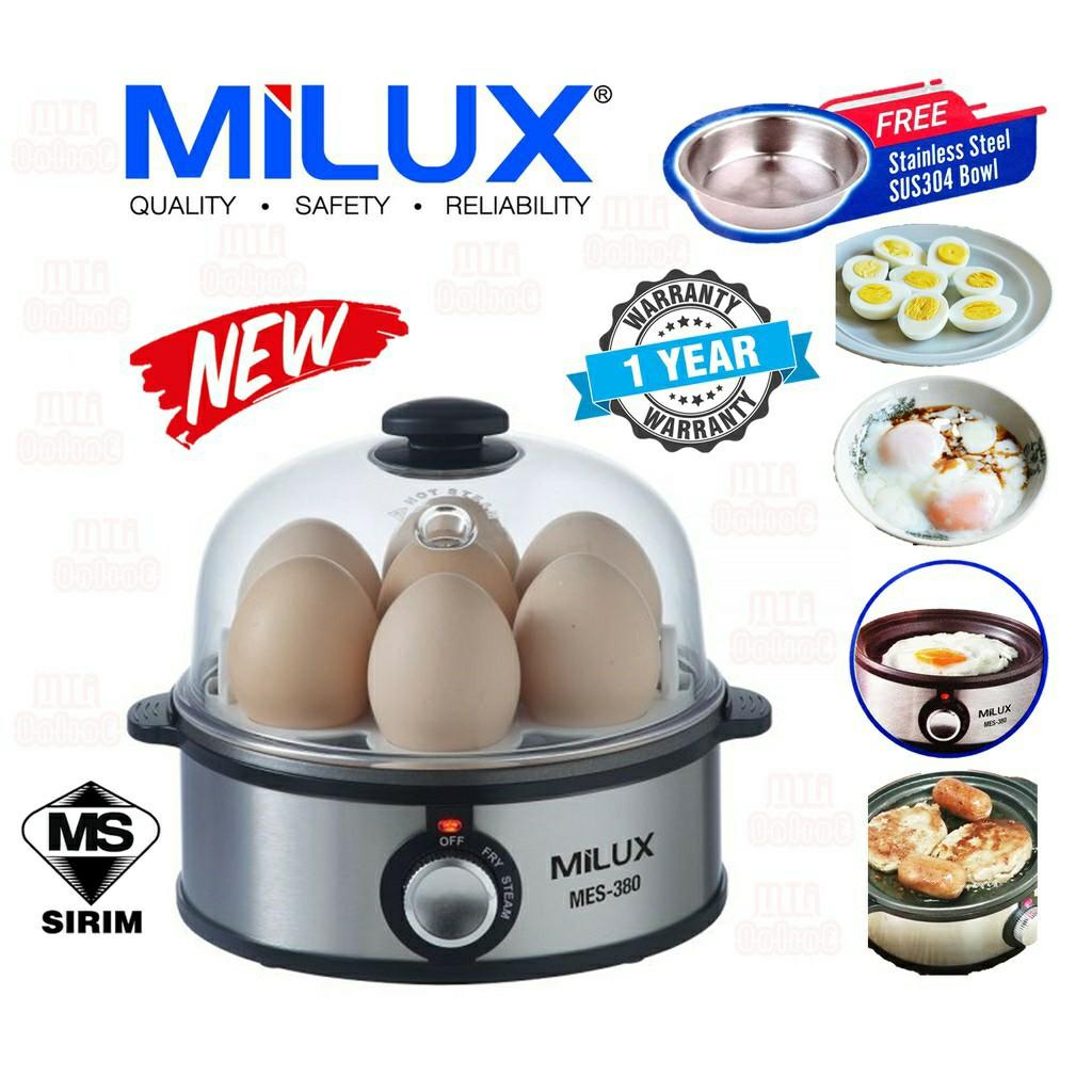 Milux Egg Steamer - Wholesaler Malaysia - Milux Sales & Service