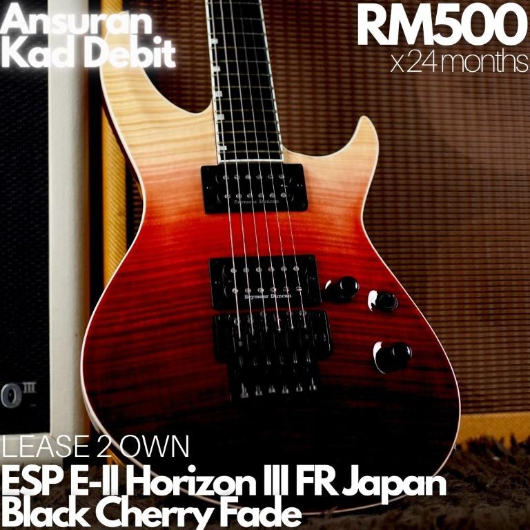 ESP E-II Horizon-III FR Black Cherry Fade 