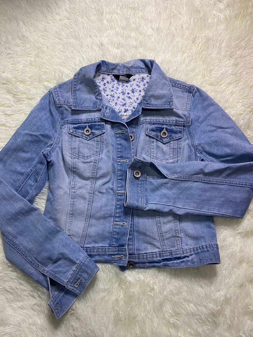 F&f oversized denim jacket discount