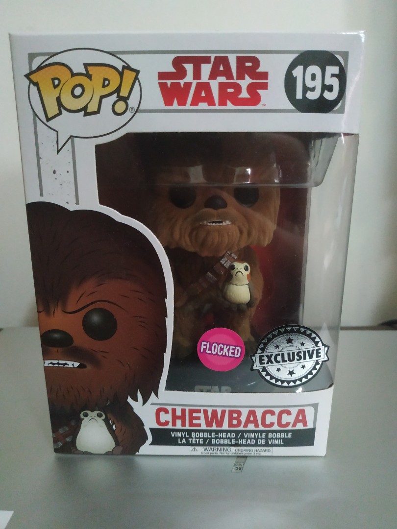 Funko pop hotsell chewbacca flocked