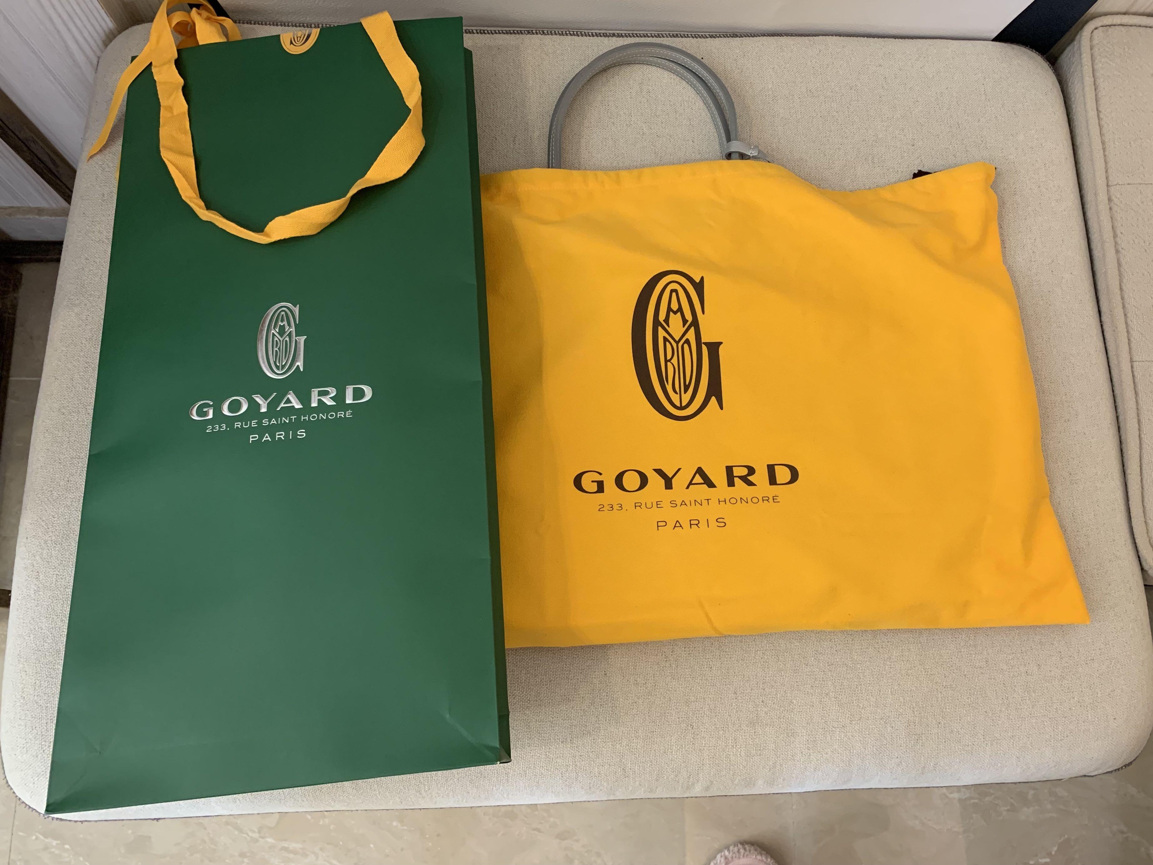 Goyard St Louis limited edition silver PM tote, Women's Fashion, Bags &  Wallets, Tote Bags on Carousell