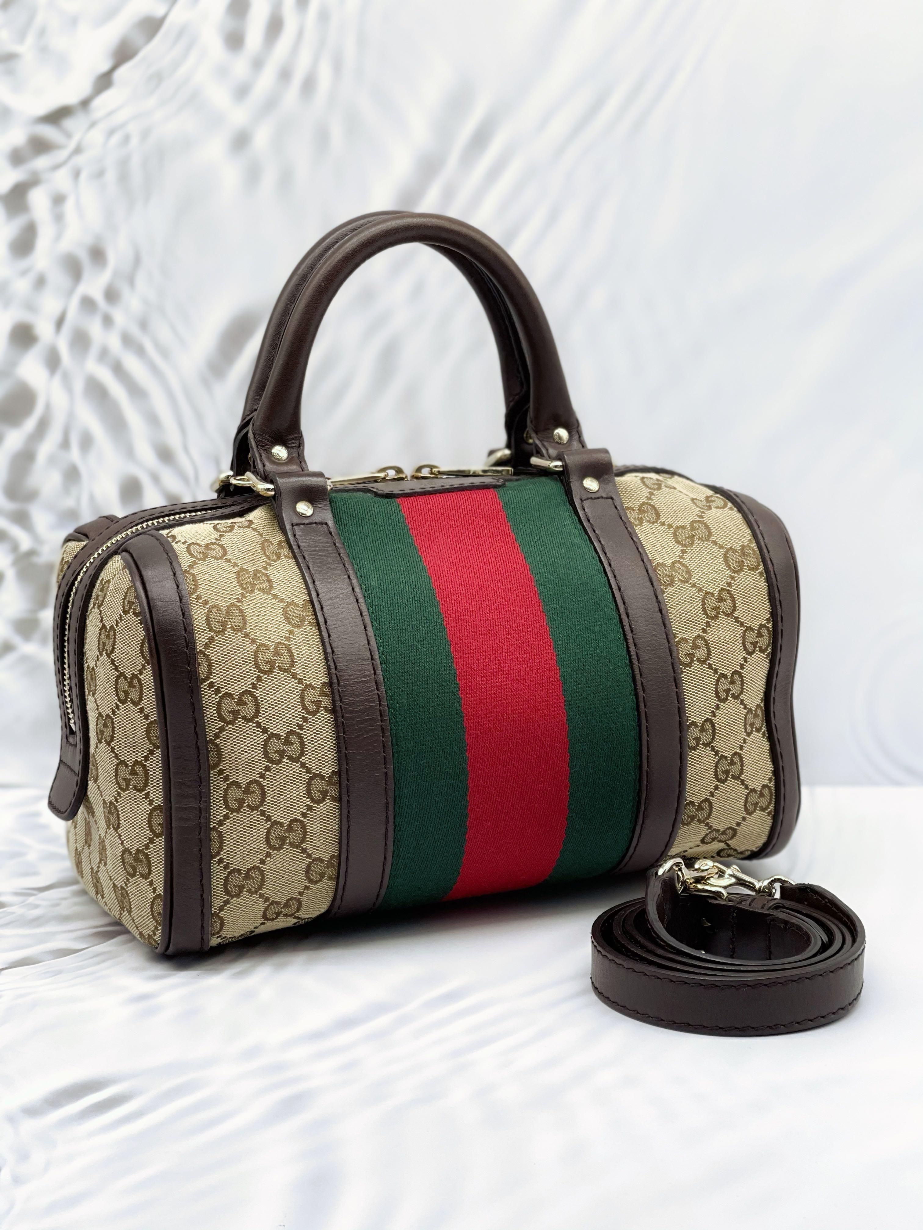 Gucci boston Sling Bag Small Luxury Bags Wallets on Carousell
