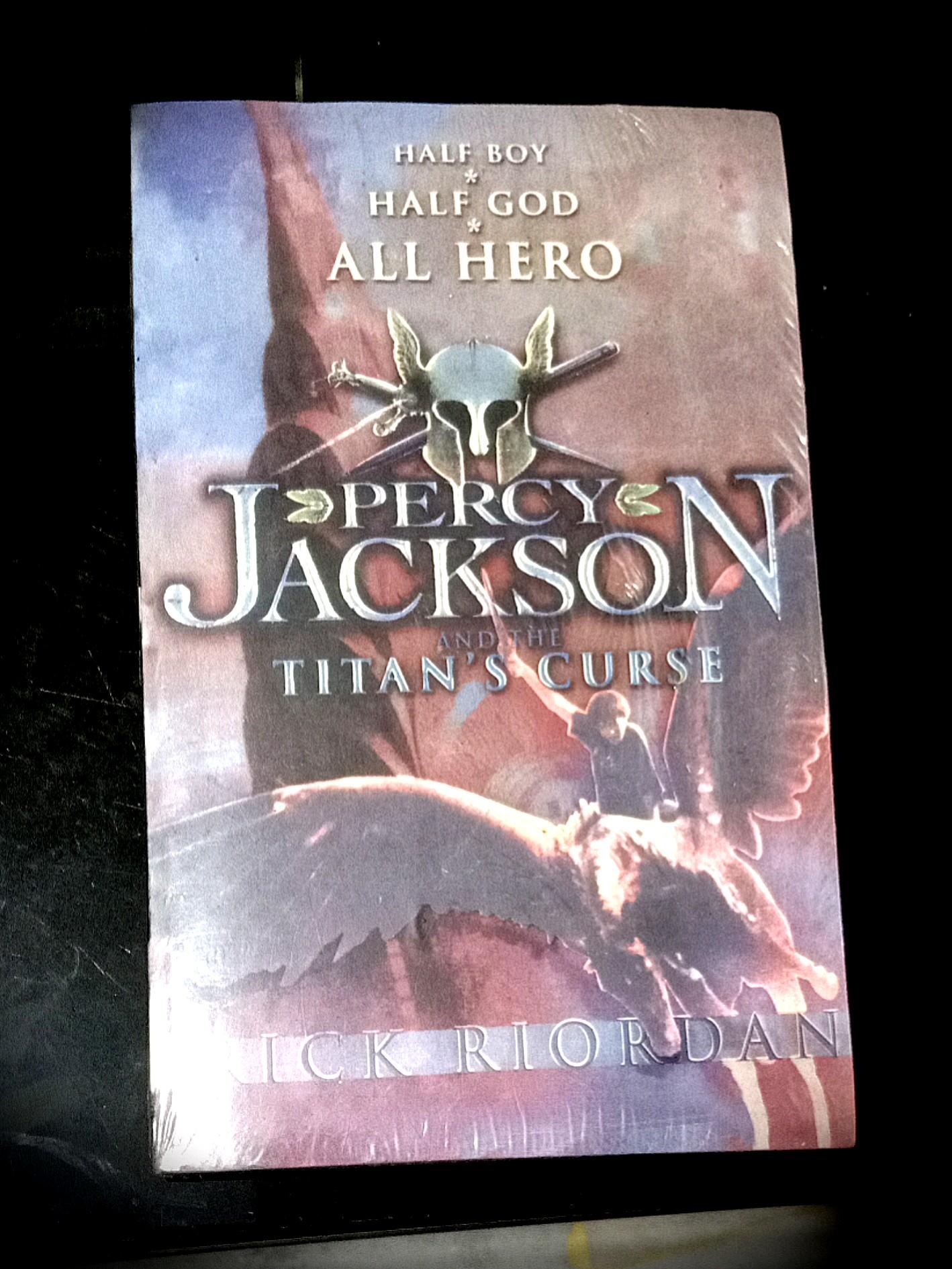 Half Boy * Half God * All Hero : Percy Jackson and the Titan's Curse by ...