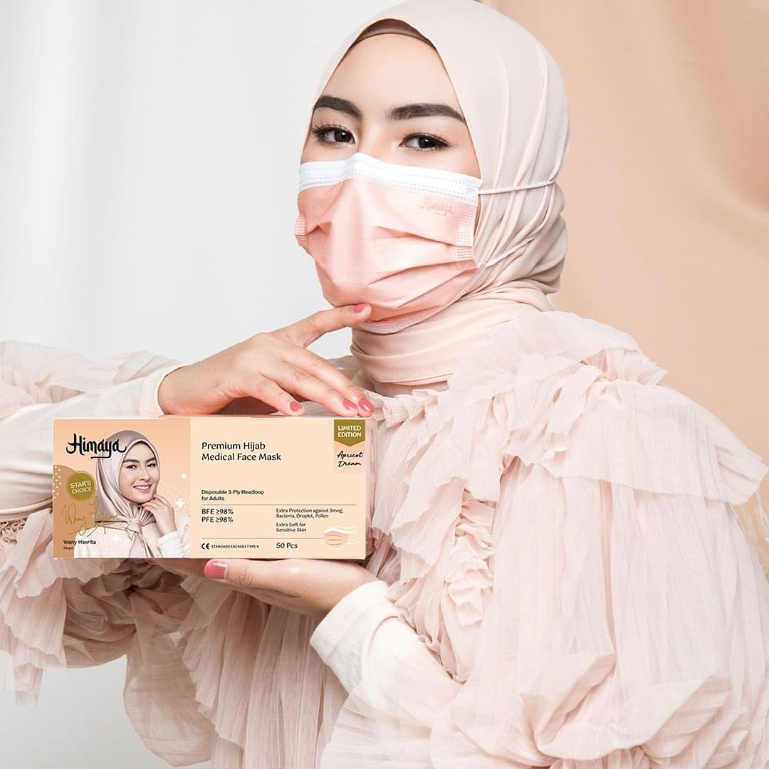 Himaya Mask Apricot Dream Health Nutrition Face Masks Face Shields On Carousell