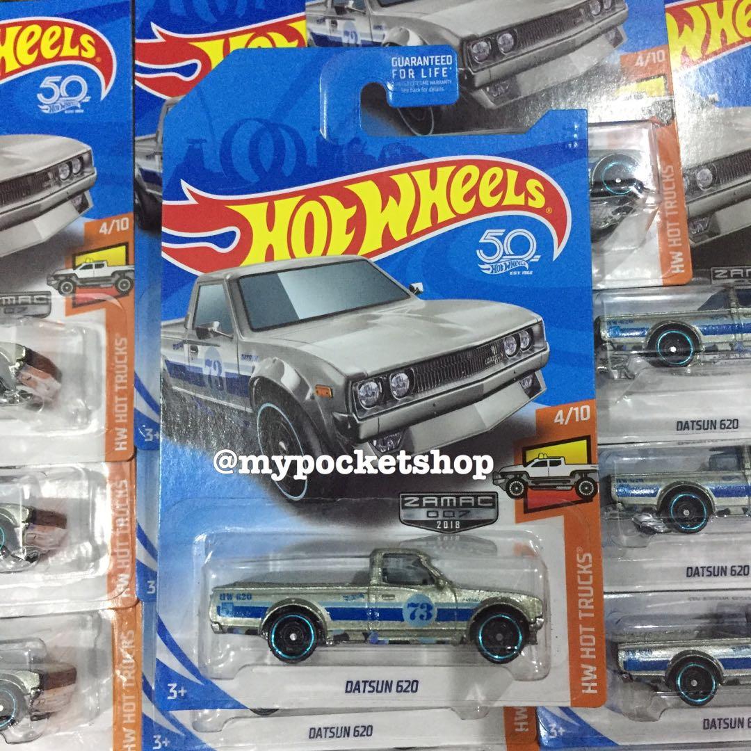 Hot wheels store datsun 620 zamac
