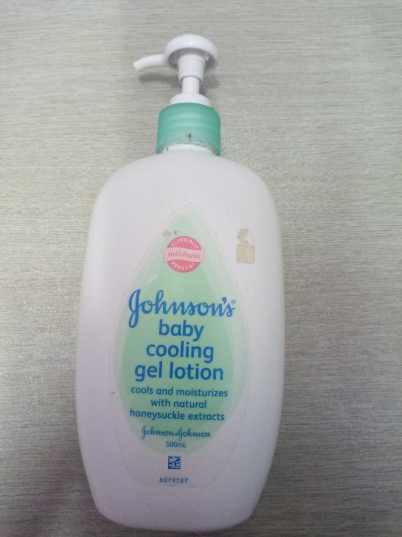 Johnson cooling sale gel lotion