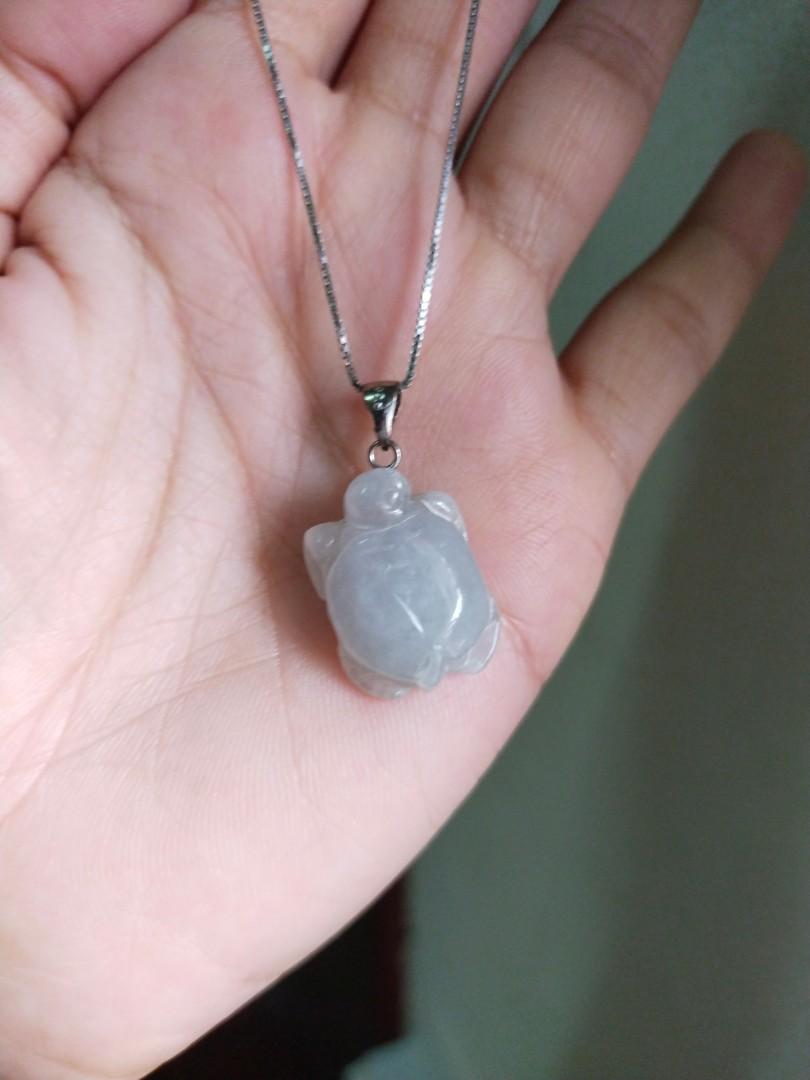 Jade discount turtle necklace